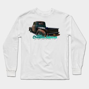 1951 Chevrolet Advance Design 3100 Pickup Truck Long Sleeve T-Shirt